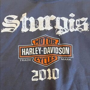 Vintage Harley-Davidson Sturgis 2010 Crewneck‎ Size S